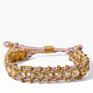 Juicy Couture Gold and Crystal Bracelet